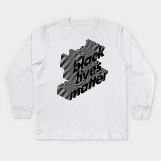 Black Lives Matter Kids Long Sleeve T-Shirt
